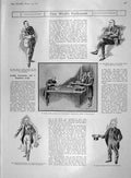 Old Antique Print 1907 Parliament Balfour Morton Lupton Thorne Highwayman 20th