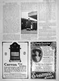 Original Old Antique Print 1907 Tyrolean Giantess Fassnauer Hippodrome Car 20th