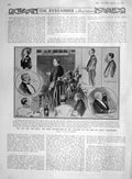 Original Old Antique Print 1907 Haldane Rifle Prizes Glen Grantham Mafeking War
