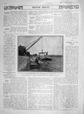 Original Old Antique Print 1907 Monaco Motor Boats Panhard France Sport 20th