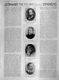 Original Old Antique Print 1907 Olivier Montagnini Bergmann Mauchamp Berthelot