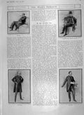 Old Antique Print 1907 Parliament Long Vincent Grey Harcourt Government 20th