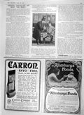 Old Antique Print 1907 Bishop Varalette Carron Esto Fire Allenbury Foods 20th