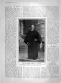 Original Old Antique Print 1907 Rev. Edmond Warre May Addison Rolle Tucker Ros