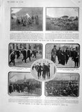 Old Antique Print 1907 Paris Labour Republique Rhodesia Solomon Fushimi 20th
