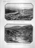 Original Old Antique Print 1907 Vanghelli Brigands Mountains Tsarevitch Alexis