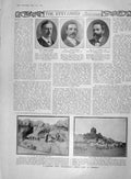 Original Old Antique Print 1907 Hagenbeck Zoo Hamburg Parker Russell Co 20th