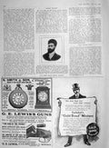 Old Antique Print 1907 Portrait Sicilian Brigand Salomone Gallaher Lewis 20th