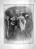 Original Old Antique Print 1907 Debutante Palace Carriage Cstream Guards Maud