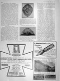 Original Old Antique Print 1907 GCoast Shooting Trophy Prince Fushimi Casket