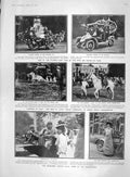 Original Old Antique Print 1907 Herkomer Motor Car Race Gymkhana Paris Guernsey