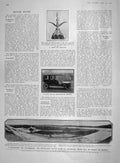 Original Old Antique Print 1907 Brooklands Motor Track Weybridge Limousine Car
