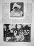 Old Antique Print 1907 Baby Prince Asturias Penaferrada Albany Gladstone 20th