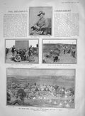 Old Antique Print 1907 Addison Bisley Shooting Princes Louise York School 20th