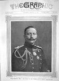 Original Old Antique Print 1907 German Kaiser Uniform British Field-Marshall