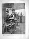 Original Old Antique Print 1907 Kaiser Tsar Swinemuende Hohenzollern Kann Art