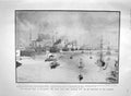Old Antique Print 1907 Ships Liverpool Beresford Brighton Seaside Holiday 20th