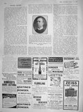 Old Antique Print 1907 John Coates Lohengrin Lyric Theatre Camera Zeiss 20th