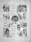 Original Old Antique Print 1907 John Crumlie Scots Song Illustration Boyd 20th