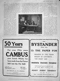 Old Antique Print 1907 Solitary Couple Men Table Cambus Bystander London 20th