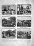 Old Antique Print 1907 Trappist Monastery Mariannhill Natal Secundus Air 20th