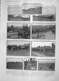 Old Antique Print 1907 Wiltshire Yarnbury Castle Roberts War Groves Army 20th