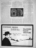 Old Antique Print 1907 Bust Aldus Paternoster Giltspur Pie Corner Player 20th