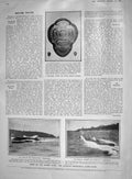 Old Antique Print 1907 Africa Rifle Shooting Trophy Hudson River Sparrow 20th