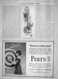 Original Old Antique Print 1907 Land Enchantment Arthur Rackham Pears Soap 20th