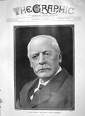 Original Old Antique Print 1907 Portrait Lord Cromer City Freeman 20th Century