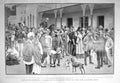Old Antique Print 1907 Johannesburg Court House Government Square Africa 20th