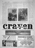 Original Old Antique Print 1907 Belin Telephotography Craven Robinson Cleaver