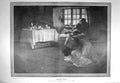Original Old Antique Print 1907 Hopeless Dawn Crying Ladies Frank Bramley Tate