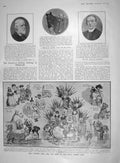 Old Antique Print 1907Innes Fife Forfar Bishop Chichester Doll Toy Albert 20th