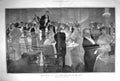 Old Antique Print 1908 New Year Celebrations Savoy Hotel Auld Lang Syne 0 20th