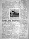 Old Antique Print 1908 Game French Boys Biarritz Storm Vent-Holes Caves 20th