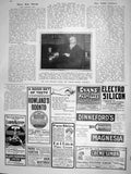 Original Old Antique Print 1908 Portait Wilhelm Busch German Humorist Silicon
