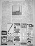 Old Antique Print 1908 Wolf Lighthouse England Rowlands Odonto Keatings 20th