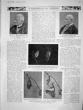 Old Antique Print 1908 Dalrymple Galton Butterfly Gloriosa Amette Malaga 20th
