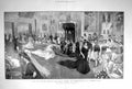 Old Antique Print 1908 Drawing Room Dublin Presentations Patrick'S Hall 20th