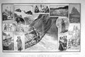 Original Old Antique Print 1908 Hindustan Indian Frontier Ladakh Sikhim Ladakh