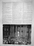 Original Old Antique Print 1908 Public Proclamation Odol Advertisement 20th