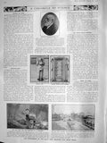 Original Old Antique Print 1908 Greenwell Greta Coal Wales Colliery Fashion Hat