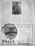 Old Antique Print 1908 Canon Bangor Cathedral Owen Williams Lifeboatman 20th