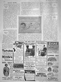 Old Antique Print 1908 International Stamp Coupon Ellimans Evans Negretti 20th