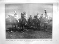 Original Old Antique Print 1908 Prince Wales Cuirassiers Cologne Siers Fielden
