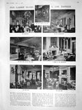 Old Antique Print 1908 Empress Ladies Club Cornwall Lumsden Balfour Greig 20th