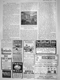 Old Antique Print 1908 Shoolbred Sheraton Dining Room Ellimans Goddards 20th