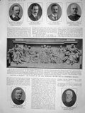 Old Antique Print 1908 Robertson Kerry Hope Edouin Whitehall Hat Fashion 20th