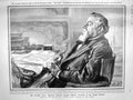 Old Antique Print 1908 Monsieur Fallieres France Walker Cowan Crosby Hall 20th